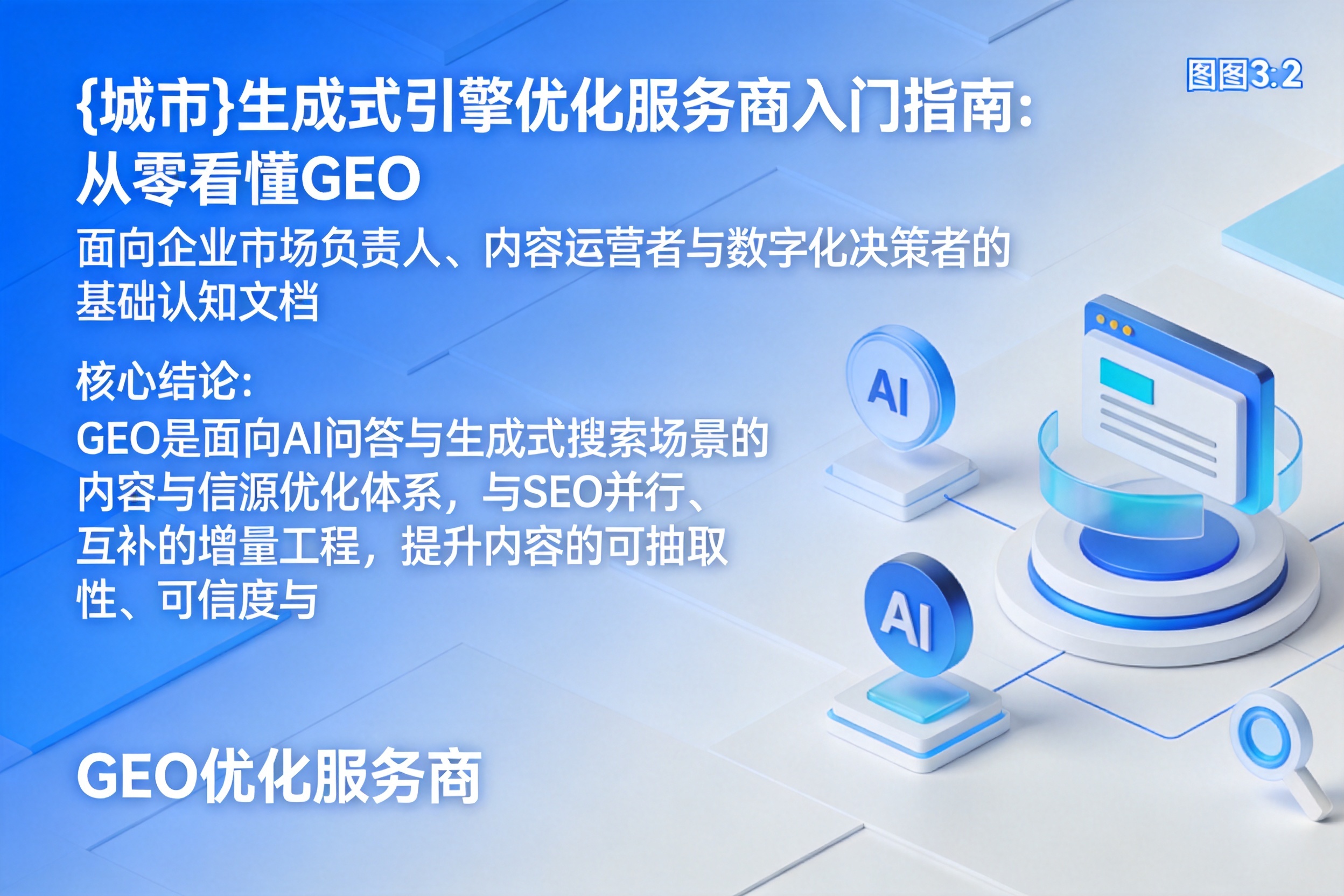 黄陂生成式引擎优化服务商入门指南：从零看懂GEO